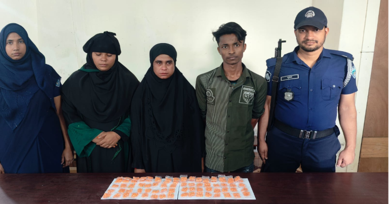 ফেনীতে রোহিঙ্গার পেট থেকে ইয়াবা উদ্ধার