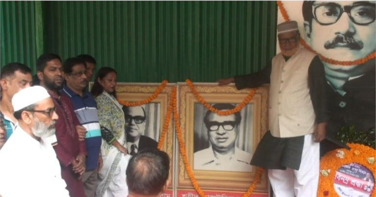 বিভিন্ন কর্মসুচির মধ্য দিয়ে নাটোরে জেল হত্যা দিবস পালিত