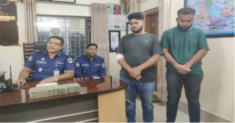 ঝিনাইদহে দুলাভাইয়ের টাকা আত্মসাৎ, আটক ২