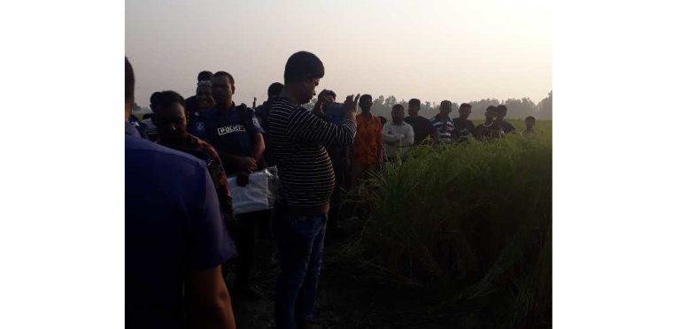 ধান ক্ষেত থেকে নারীর লাশ উদ্ধার