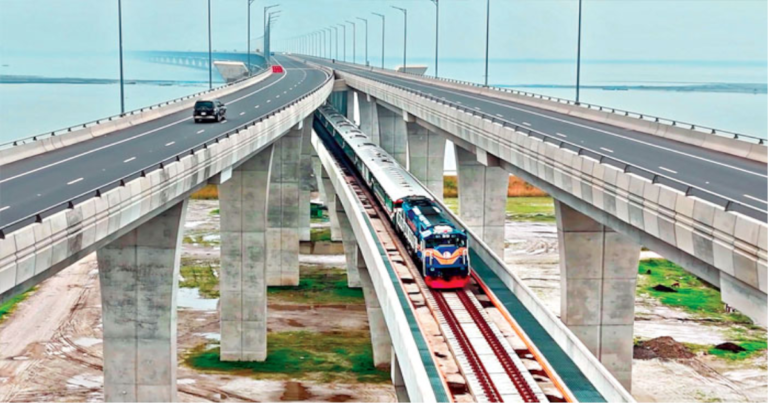 পদ্মা সেতুতে যাত্রীবাহী ট্রেন চালু আজ