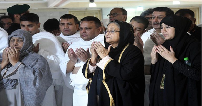 পবিত্র ওমরাহ পালন করলেন প্রধানমন্ত্রী