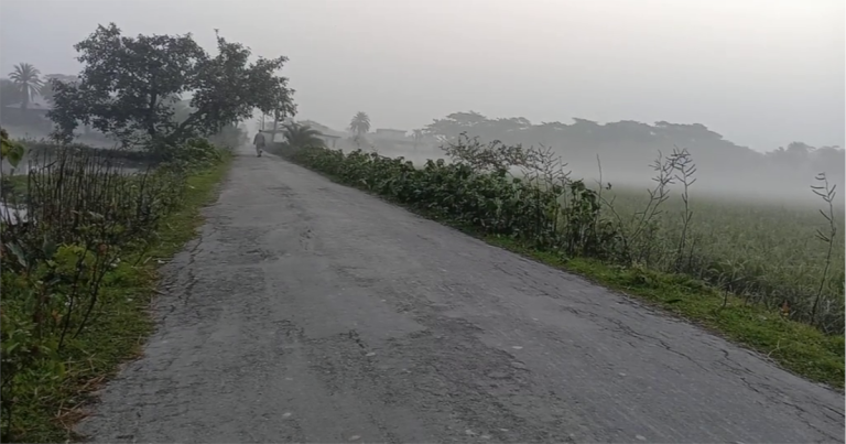 পটুয়াখালীতে তীব্র শীতে জনজীবনে ভোগান্তি