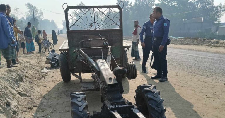 ঘিওরে সড়ক দূর্ঘটনায় মোটরসাইকেল চালক নিহত
