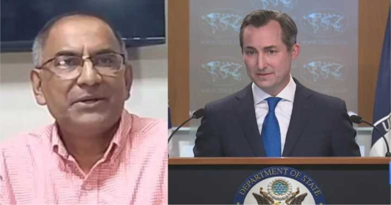 মিয়া আরেফি যুক্তরাষ্ট্র সরকারের প্রতিনিধিত্ব করেন না : ম্যাথিউ মিলার