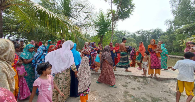 শ্যামনগরে পানিতে ডুবে শিশুর মৃত্যু