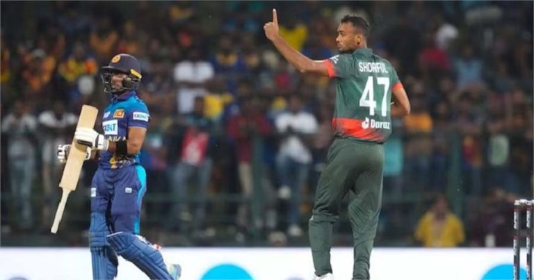 শ্রীলঙ্কার বিপক্ষে বোলিংয়ে বাংলাদেশ