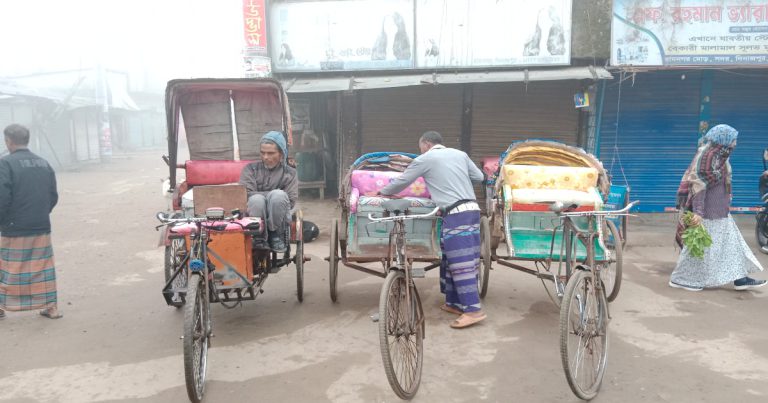 দিনাজপুরে জেঁকে বসছে শীত, বিপাকে কৃষক