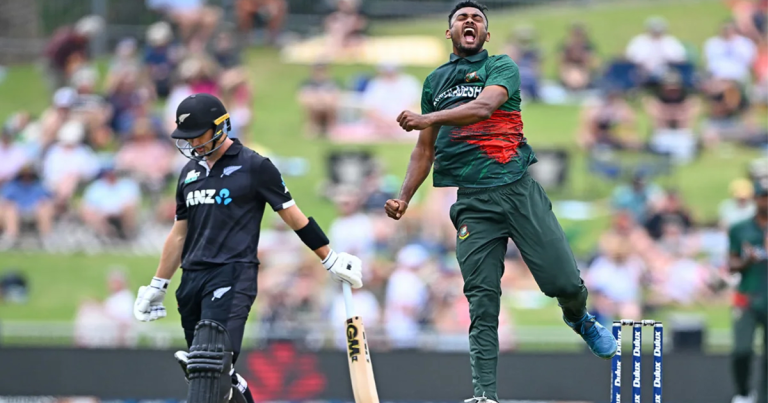 টাইগারদের বোলিং তোপে নিউজিল্যান্ড