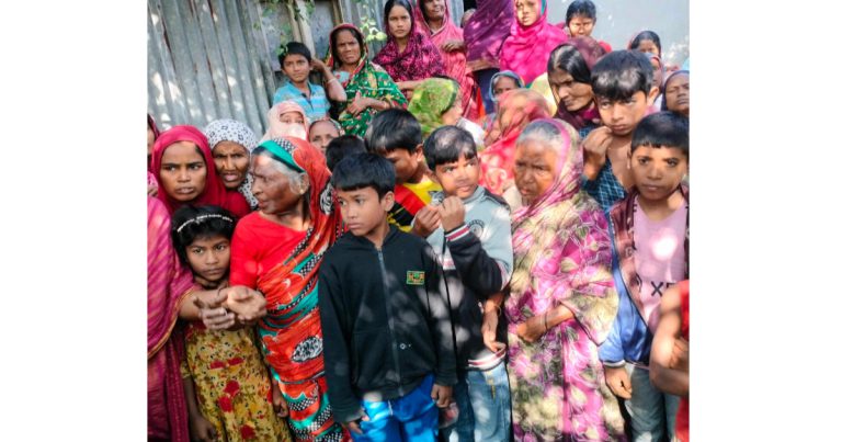 নারায়ণগঞ্জে বাসের ধাক্কায় প্রাণ গেল নসিমন চালকের