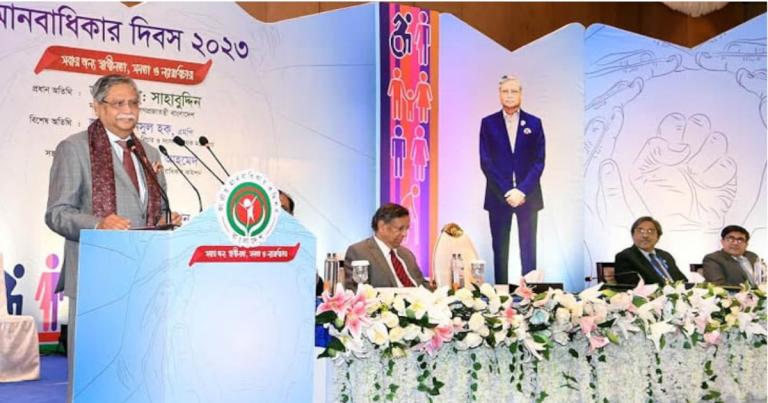 নিপীড়িত মানুষের পাশে দাঁড়াতে রাষ্ট্রপতির আহ্বান