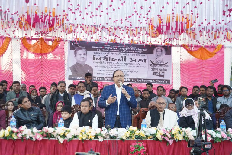 ‘স্মার্ট বাংলাদেশ গড়তে মানুষ নৌকায় ভোট দিবে’ -খায়রুজ্জামান লিটন