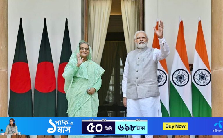 শেখ হাসিনাকে অভিনন্দন জানালেন নরেন্দ্র মোদি