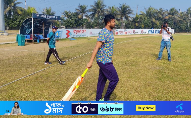 নির্বাচনের পরই তড়িঘড়ি করে অনুশীলনে সাকিব