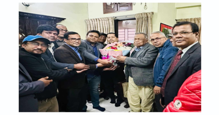 অর্থমন্ত্রীর সাথে আরডিজেএ নেতৃবৃন্দের সৌজন্য সাক্ষাৎ