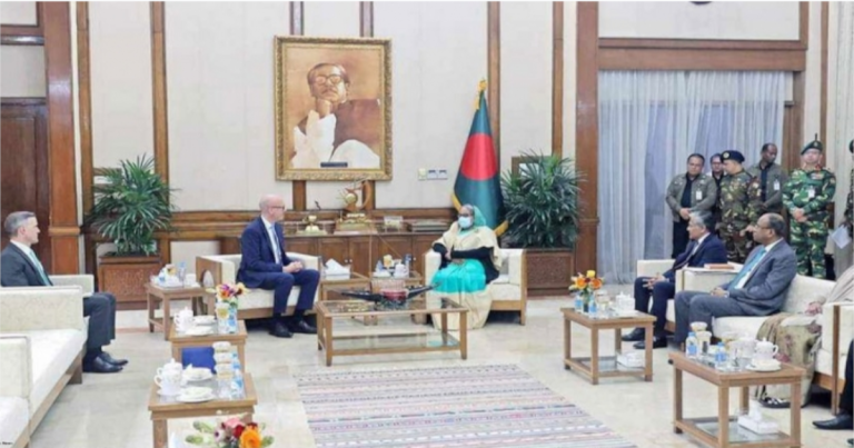 প্রধানমন্ত্রীকে ইউরোপিয়ান ইউনিয়নের শুভেচ্ছা