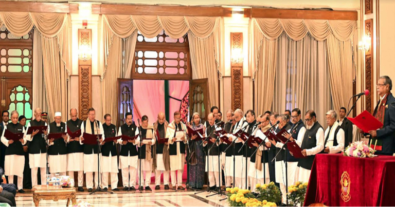 নতুন মন্ত্রিসভার প্রথম অফিস আজ