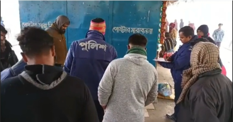 তীব্র শীতে নাটোরে একজনের মৃত্যু