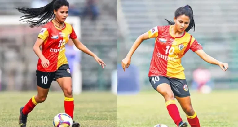 ভারতের নারী ফুটবল লিগে সানজিদার অভিষেক