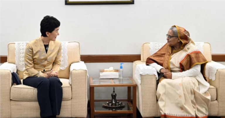 চীনের আরও সহযোগিতা কামনা করেছেন প্রধানমন্ত্রী