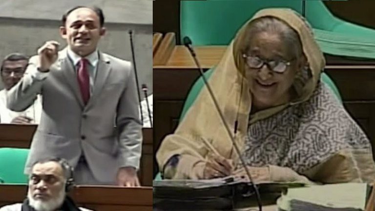 ব্যারিস্টার সুমনের বক্তব্য শুধরে দিলেন প্রধানমন্ত্রী