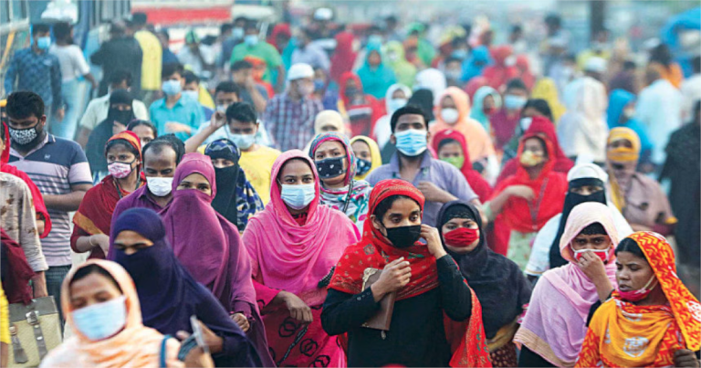 দেশে পুরুষের চেয়ে নারীর সংখ্যা বেশি