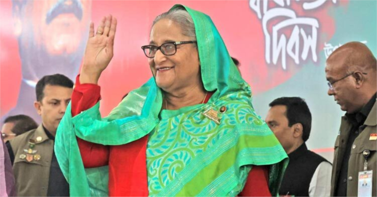 জাতির পিতার বলিষ্ঠ নেতৃত্বেই দেশ স্বাধীন হয়েছিল: প্রধানমন্ত্রী