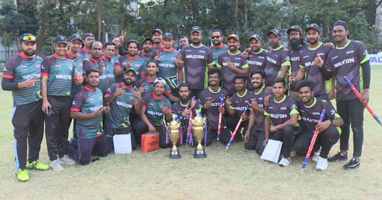 ওয়ালটন ইমা মিডিয়া কাপে রানার্সআপ দীপ্ত টিভি