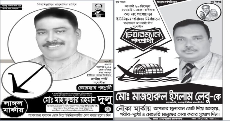 আদালতের রায়ে বদলে গেল ভোটের ফল, নৌকাকে হারিয়ে জিতল লাঙ্গল