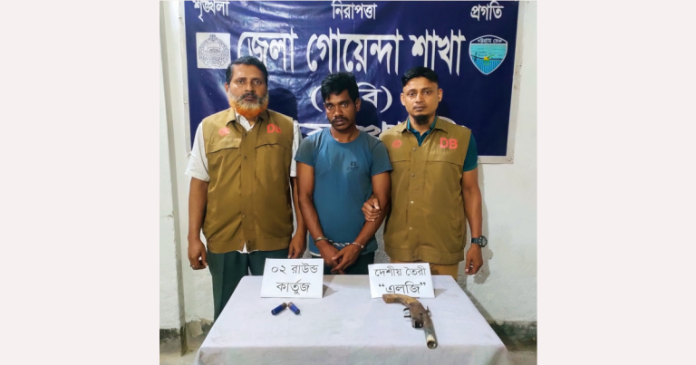 নোয়াখালীতে ডাকাতি মামলার আসামি গ্রেপ্তার