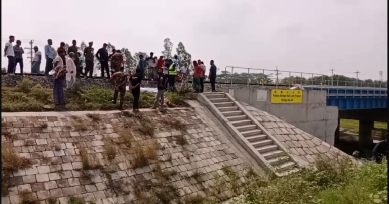 মুন্সীগঞ্জে ট্রেনে কাটা পড়ে ব্যবসায়ীর মৃত্যু