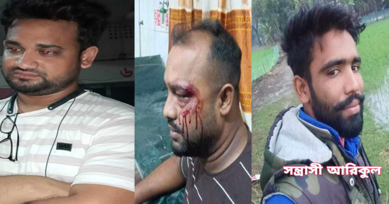 যশোরে সংবাদ প্রকাশের জেরে সাংবাদিকের উপর হামলা