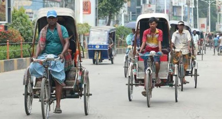 রাজধানীতে ব্যাটারিচালিত রিকশা বন্ধের নির্দেশ