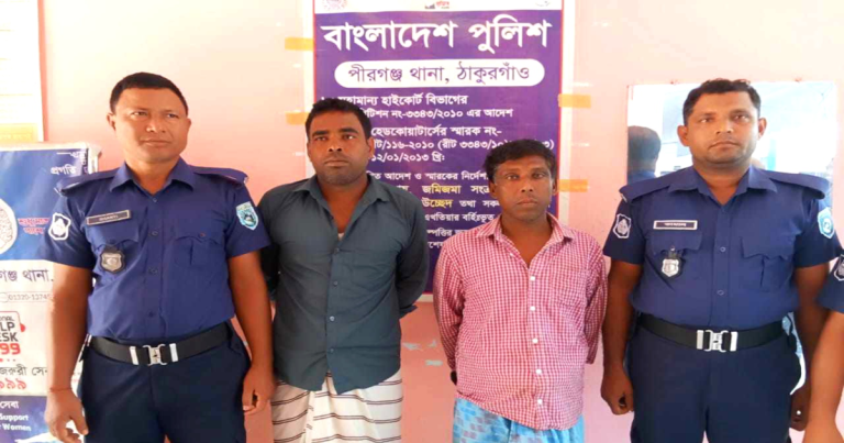 শ্বাসরোধ করে বিধবা নারীকে হত্যা, গ্রেপ্তার ২