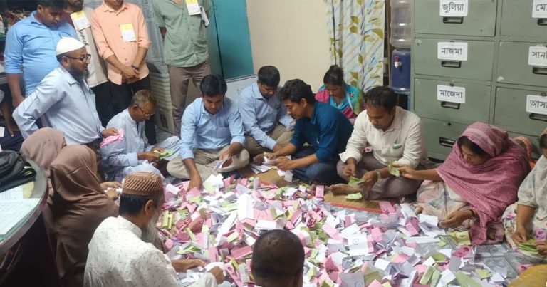 দ্বিতীয় ধাপে ১৫৬ উপজেলায় ভোট শেষ, চলছে গণনা