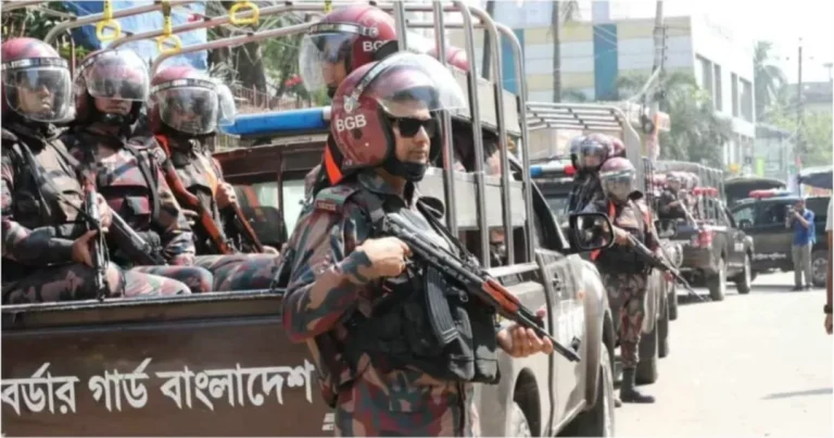 সারাদেশে ১৭৫ প্লাটুন বিজিবি মোতায়েন