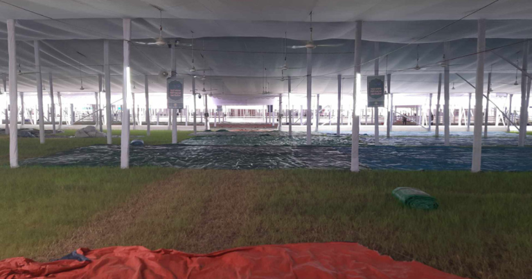 ৩৫ হাজার মুসল্লির জন্য প্রস্তুত জাতীয় ঈদগাহ
