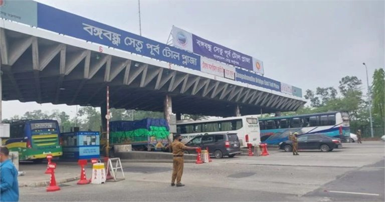ঈদযাত্রায় বঙ্গবন্ধু সেতুতে টোল আদায়ে নতুন রেকর্ড
