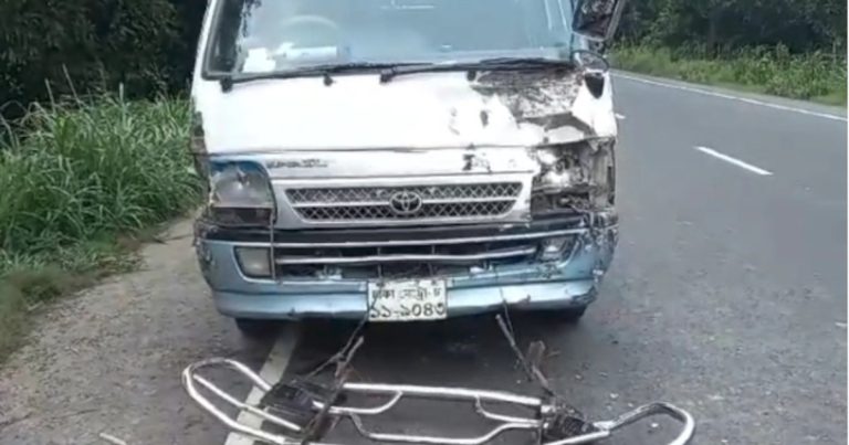 নাটোরে মাইক্রোবাসের ধাক্কায় মা-মেয়ে নিহত