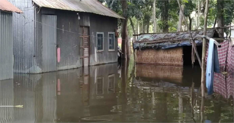টাঙ্গাইলে ভয়াবহ রুপ নিচ্ছে বন্যা