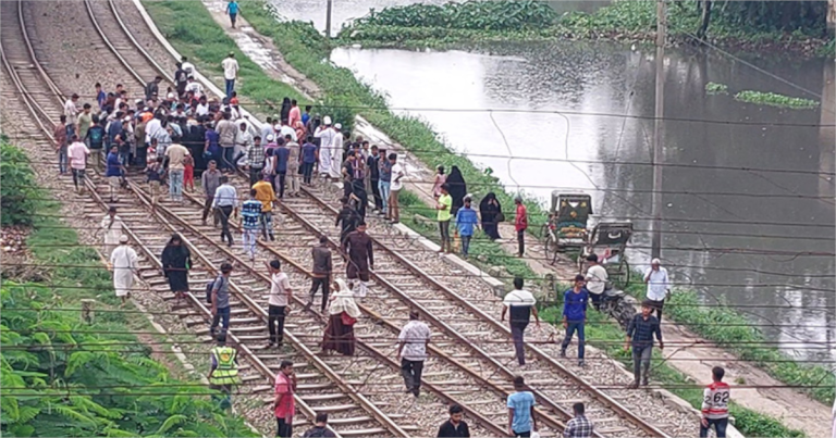 ব্রাহ্মণবাড়িয়ায় ট্রেনে কাটা পড়ে যুবক নিহত