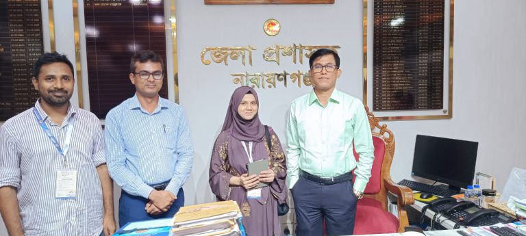 নারায়ণগঞ্জে অর্থনৈতিক শুমারির লিস্টিং কার্যক্রম সম্পর্কিত আলোচনা সভা