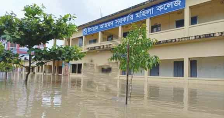বন্যায় সিলেটের শিক্ষাব্যবস্থা বিপর্যস্ত