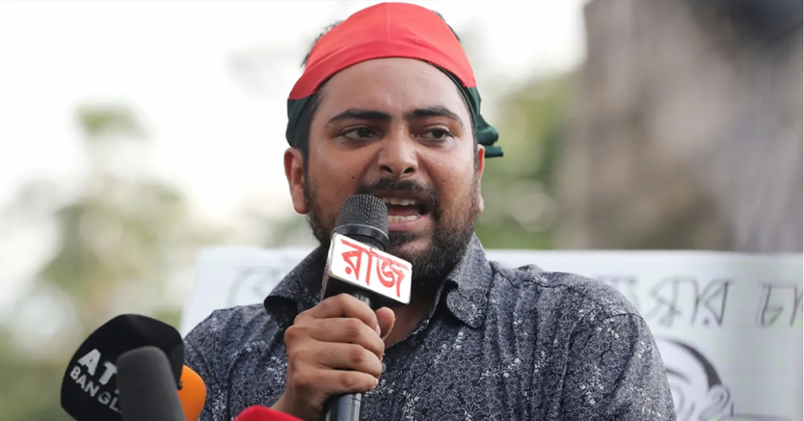 সরকারের সঙ্গে আলোচনায় বসার কোনো পরিকল্পনা নেই: সমন্বয়ক নাহিদ