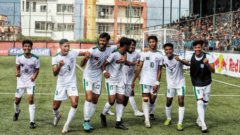 নেপালকে হারিয়ে যুব সাফ চ্যাম্পিয়ন বাংলাদেশ
