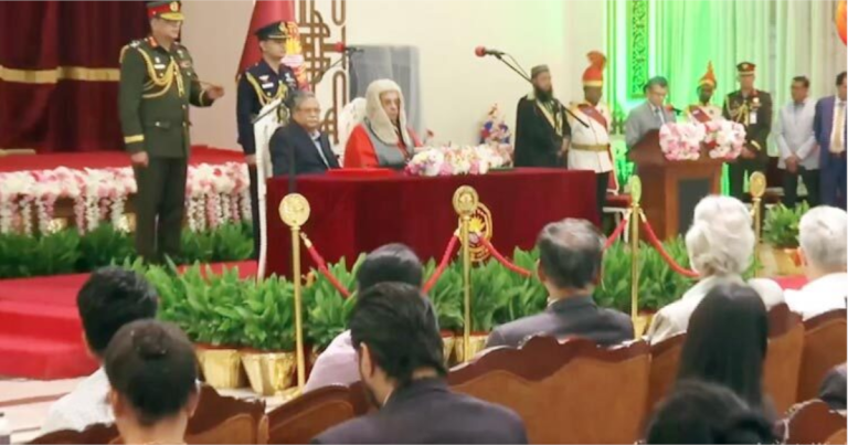 শপথ নিলেন প্রধান বিচারপতি