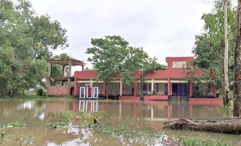 বন্যায় বিপর্যস্ত ফেনীর শিক্ষাপ্রতিষ্ঠান, পাঠদান বন্ধ