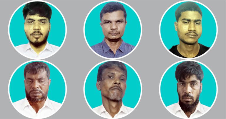 সেনা কর্মকর্তা তানজিম হত্যায় জড়িত ৬ ডাকাত আটক