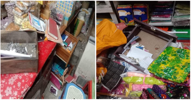 নোয়াখালীতে নৈশ প্রহরীকে বেঁধে ১১ দোকান ডাকাতি