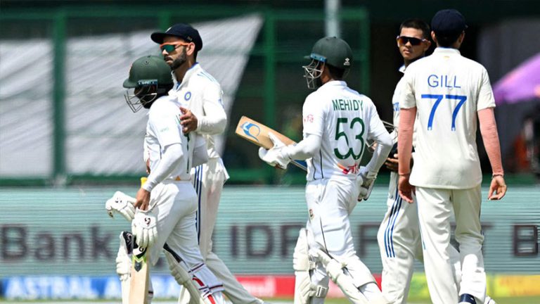 ২৩৩ রানে থামল বাংলাদেশের ১ম ইনিংস